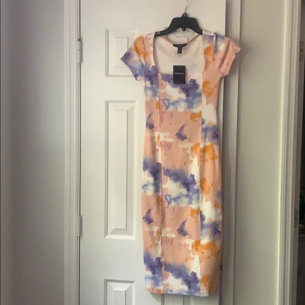 Forever 21 Fitted Knit Dress
